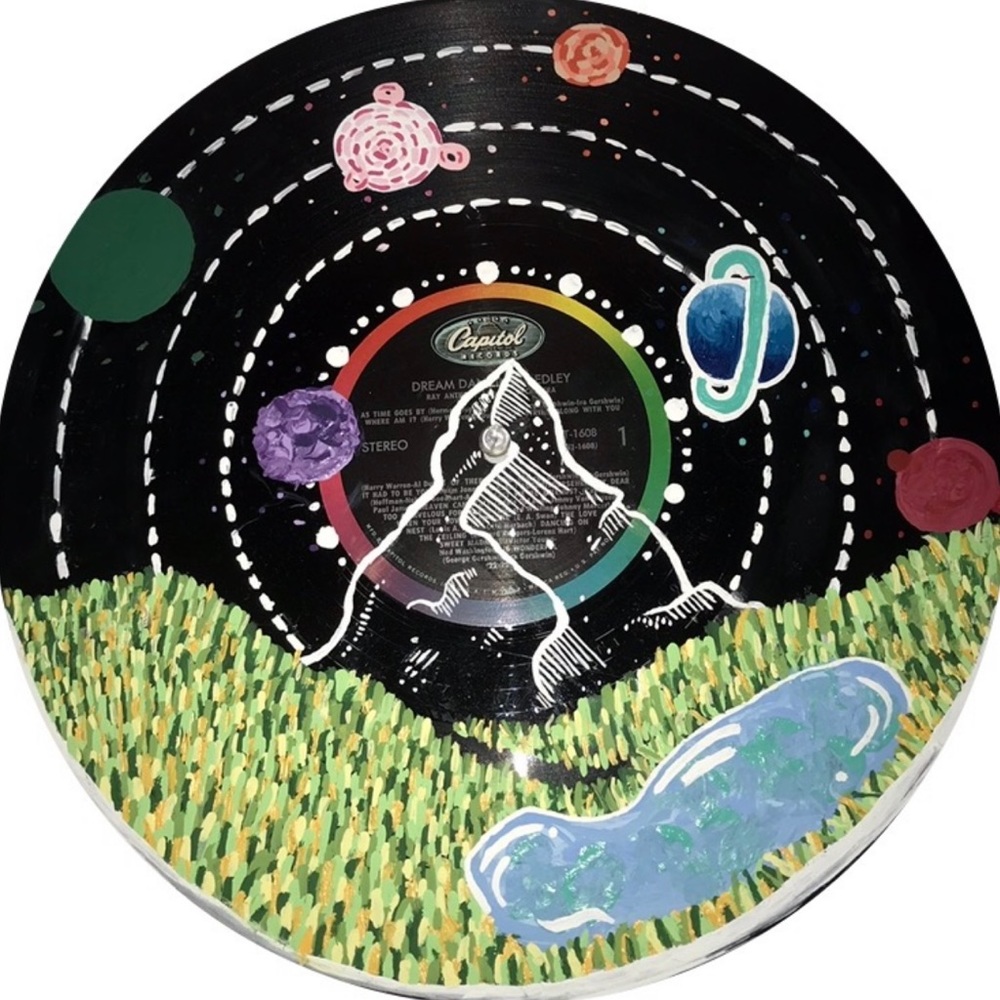 Painted Mountains and Space Vinyl